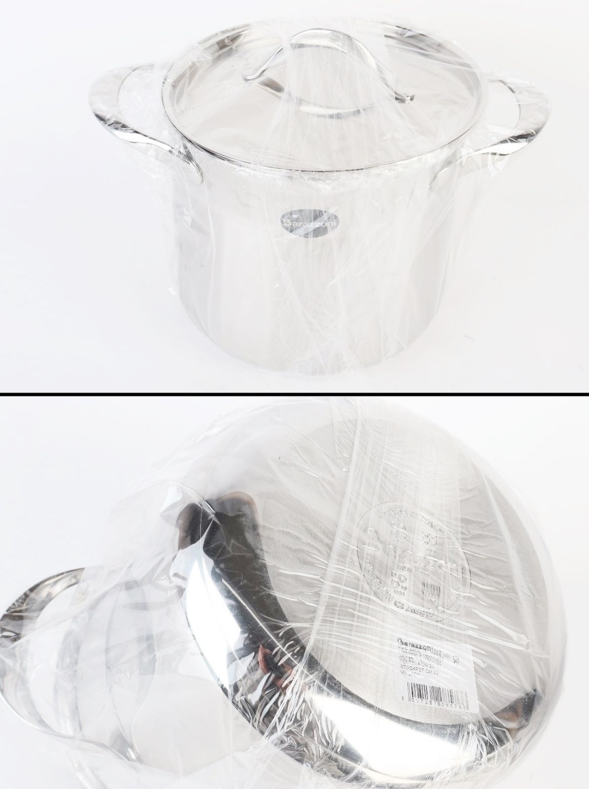 訳あり Barazzoni 鍋3種セット MY LADY ML-S3-S IH 両手鍋 食洗