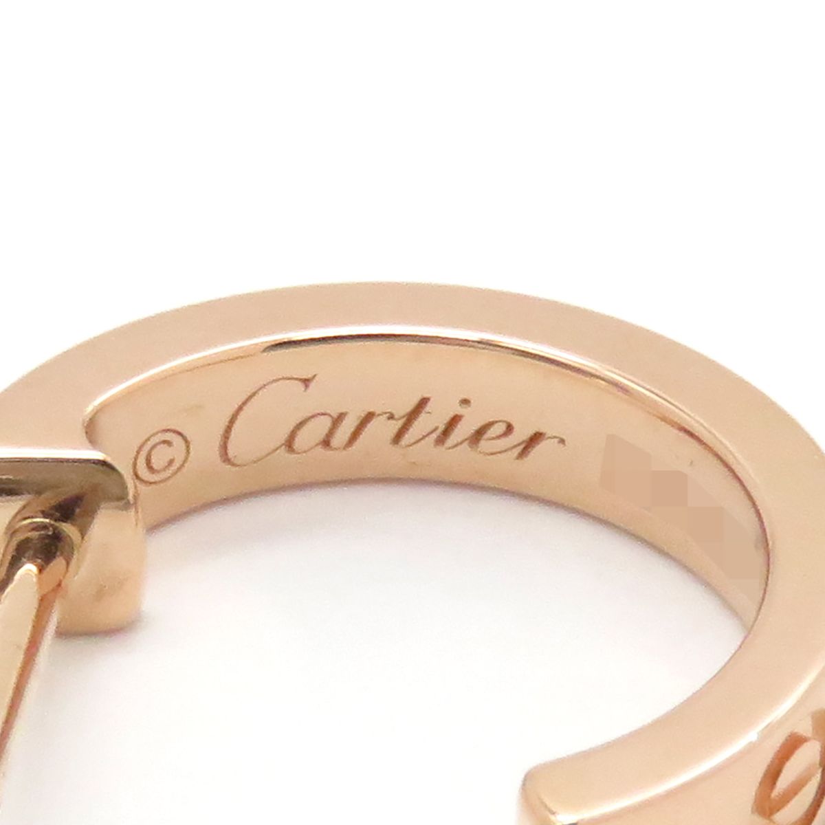 カルティエ Cartier ピアス ラブ LOVE フープピアス SM ミニラブ