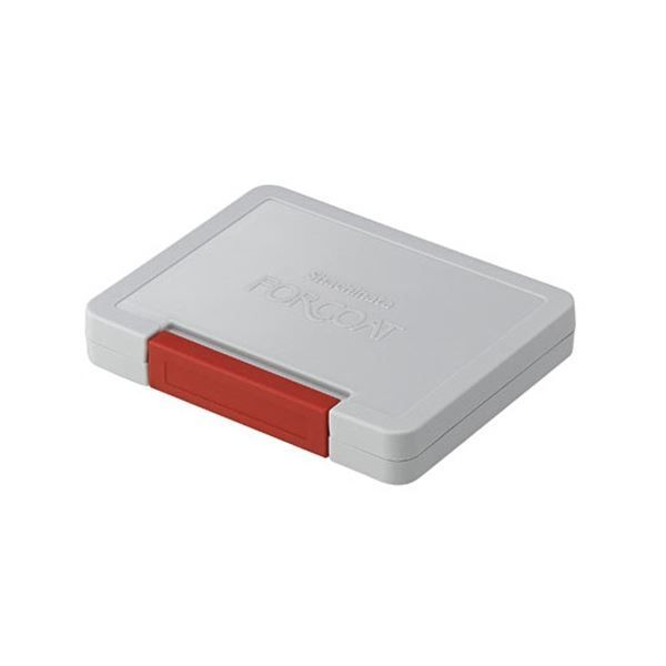 まとめ シヤチハタ フォアコートスタンプ台 大形 赤 HCN-3-R 1個