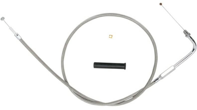 【安い，定番】 アクセルケーブル 1981〜89年モデル ステンレス：122cm その他