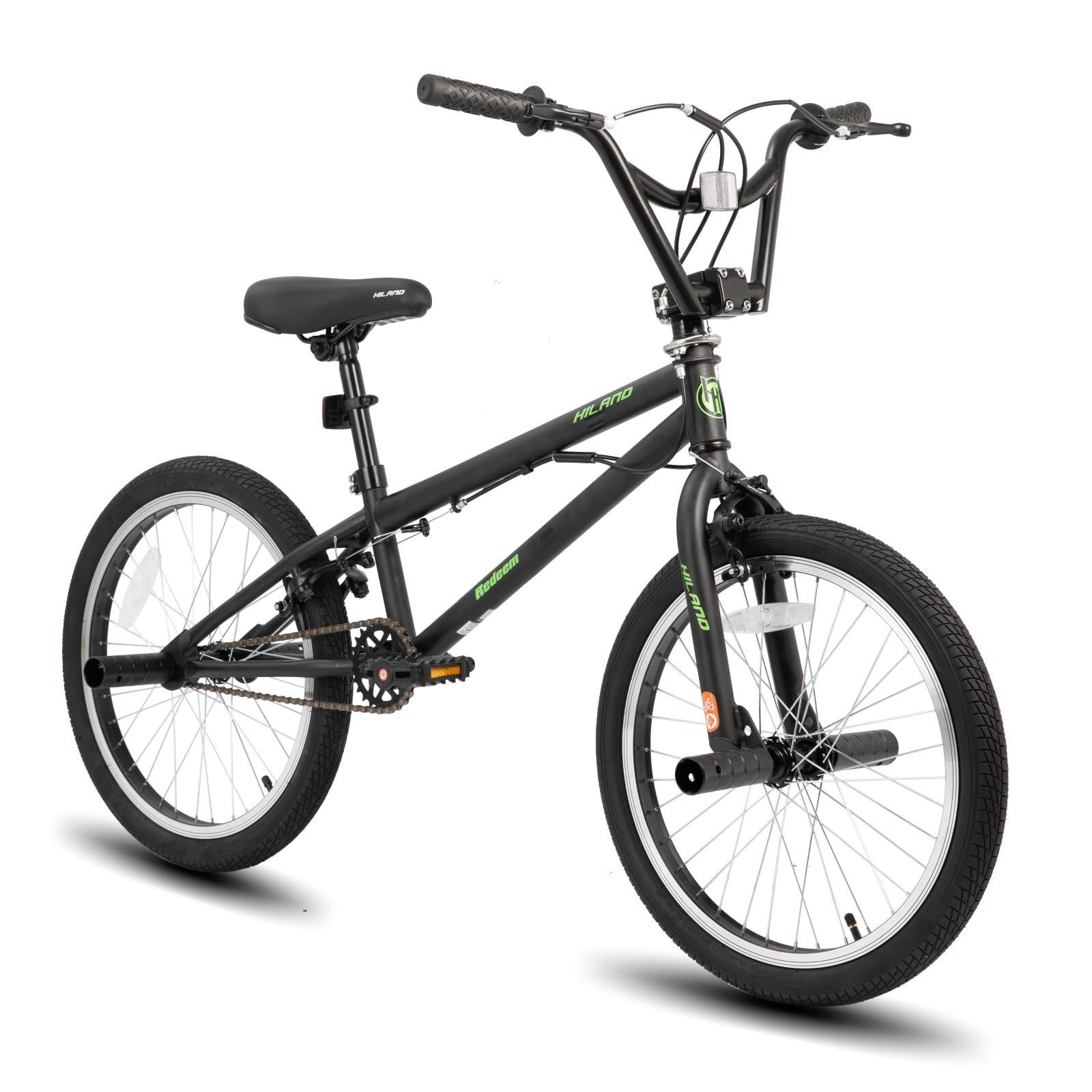 HILAND 20インチ BMX自転車 フリースタイル 初心者向け 練習用