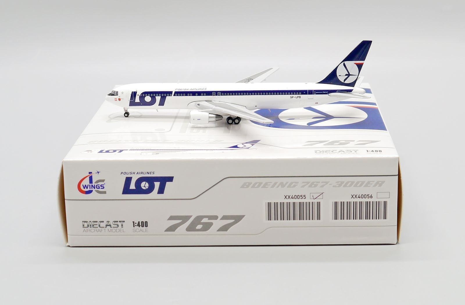 Jcwings LOTポーランド航空 767-300 SP-LPB 1|400 XX40055
