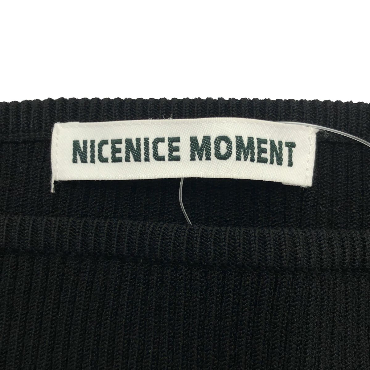 NICENICE MOMENT ナイスナイスモーメント 25SS OPEN SHOULDER SHELL  