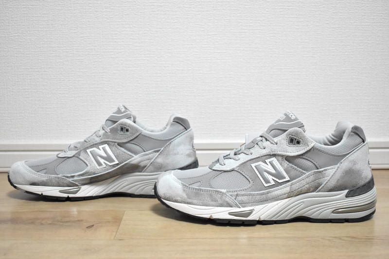 New Balance ニューバランス M991PRT 26.5cm D ウォッシュドグレー 991 PRT UK製 イングランド製