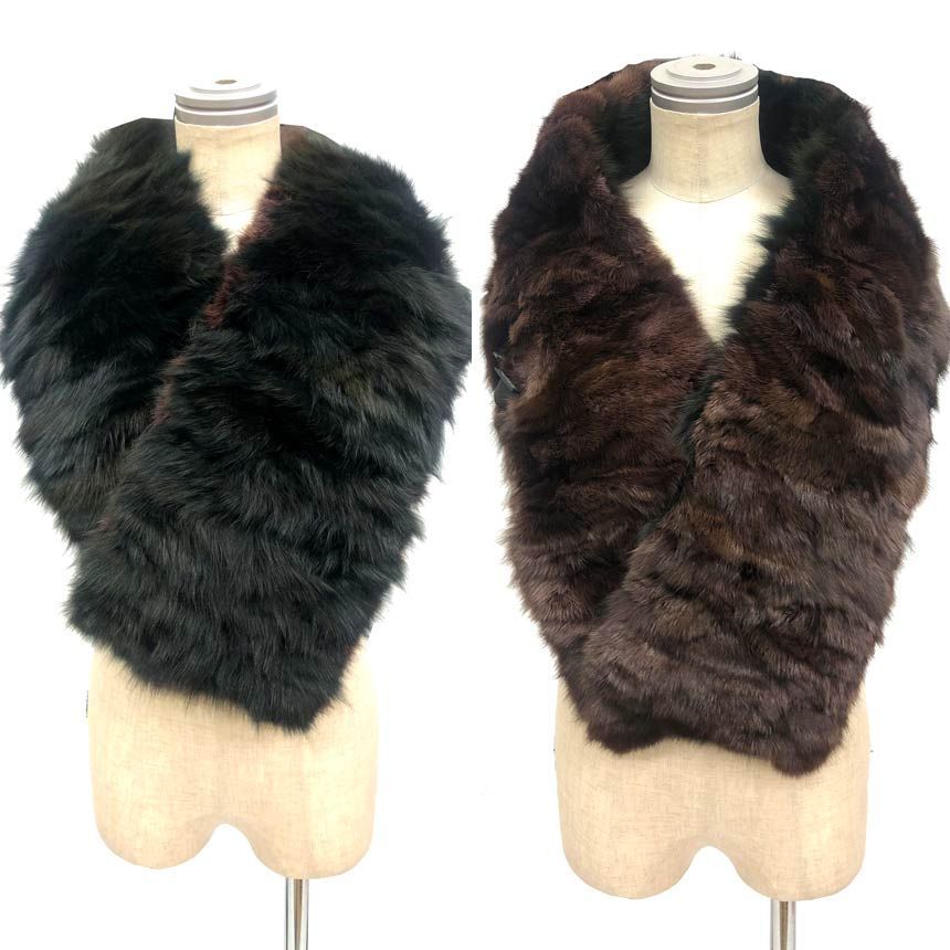 FENDI フェンディ ファー ストール ショール aq7790- FENDI フェンディ ファー ストール ショール aq7790-