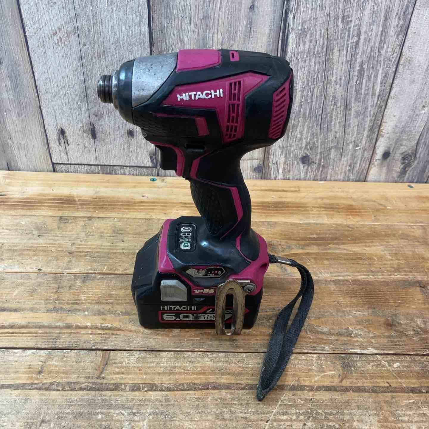 中古品】ハイコーキ(HIKOKI ※旧:日立工機) コードレスインパクト 