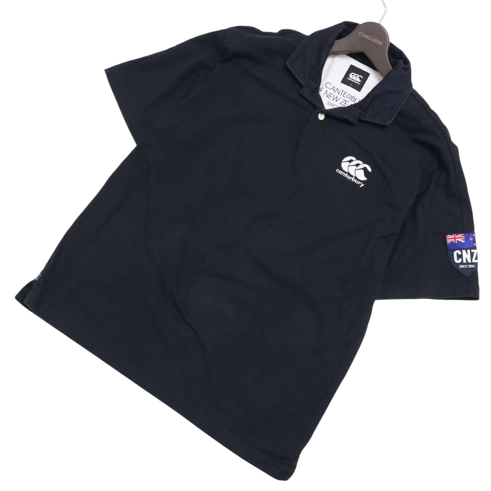 CANTERBURY OF NEW ZEALAND半袖シャツ！Lサイズ！ シャツ カンタベリー 半袖 Tシャツ メンズ ユニセックス 4L5L
