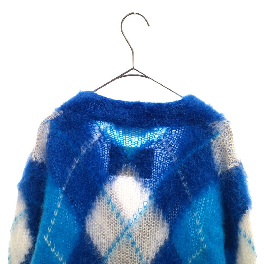 MARNI (マルニ) Mohair Argyle Cardigan モヘアアーガイルカーディガン