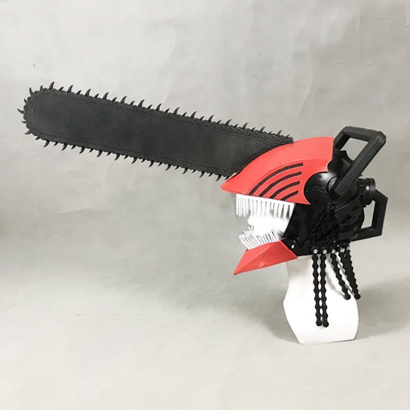 値段交渉可 お取寄せ商品 納期ご相談下さい コスプ イテム チェンソーマン 風 チェンソーマン デンジ かぶり物 ヘルメット 仮面 通常ver