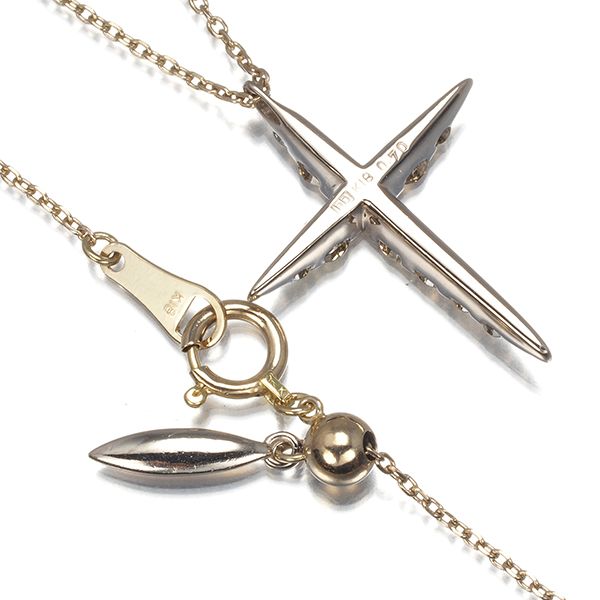 カシケイ ネックレス ダイヤ ダイヤモンド 0.70ct ネイキッド