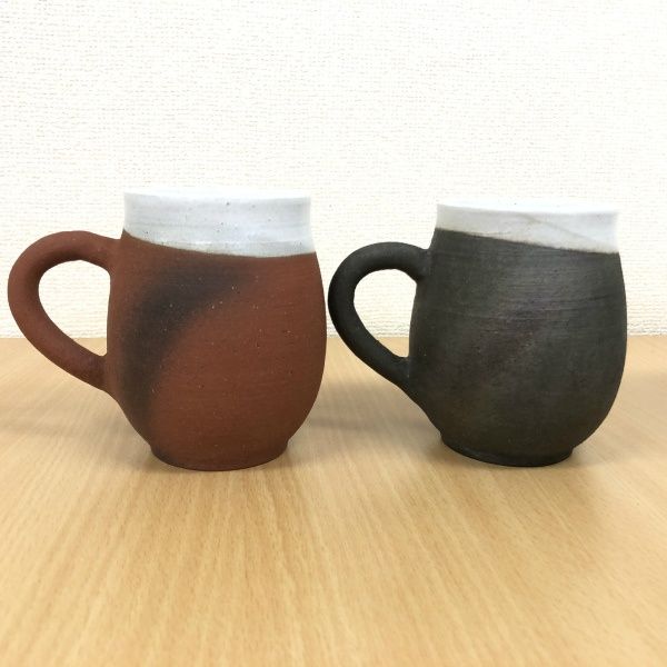 スタバ JIMOTO Made KOKA マグ Shigaraki 赤 黒 ペア JIMOTO Made]マグ Shigaraki 黒 325ml|マグカップ|mug|スターバックス