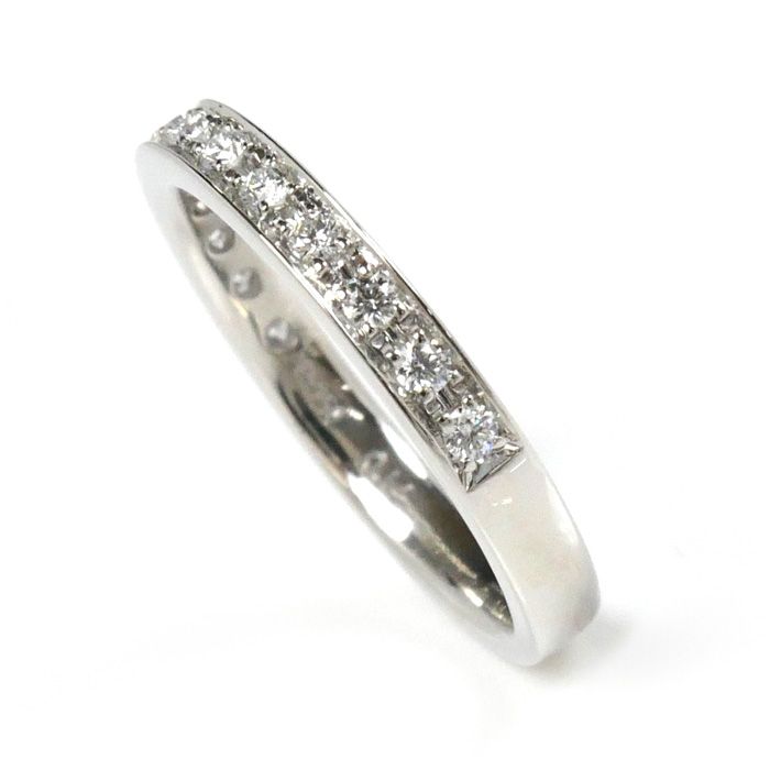 TASAKI タサキ Pt950プラチナ スペランザ ハーフエタニティ 23 リング