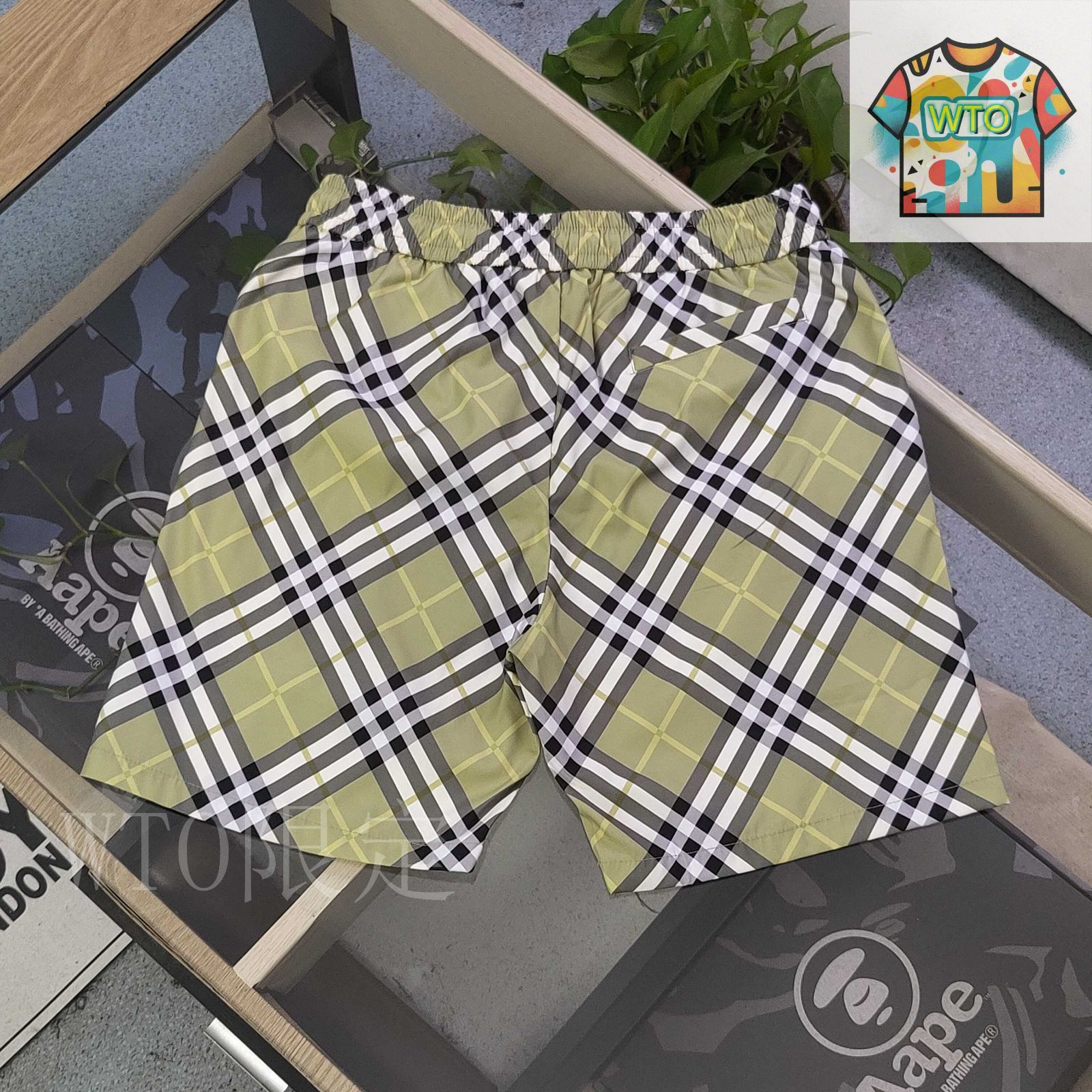 速乾カップル半ズボン-1