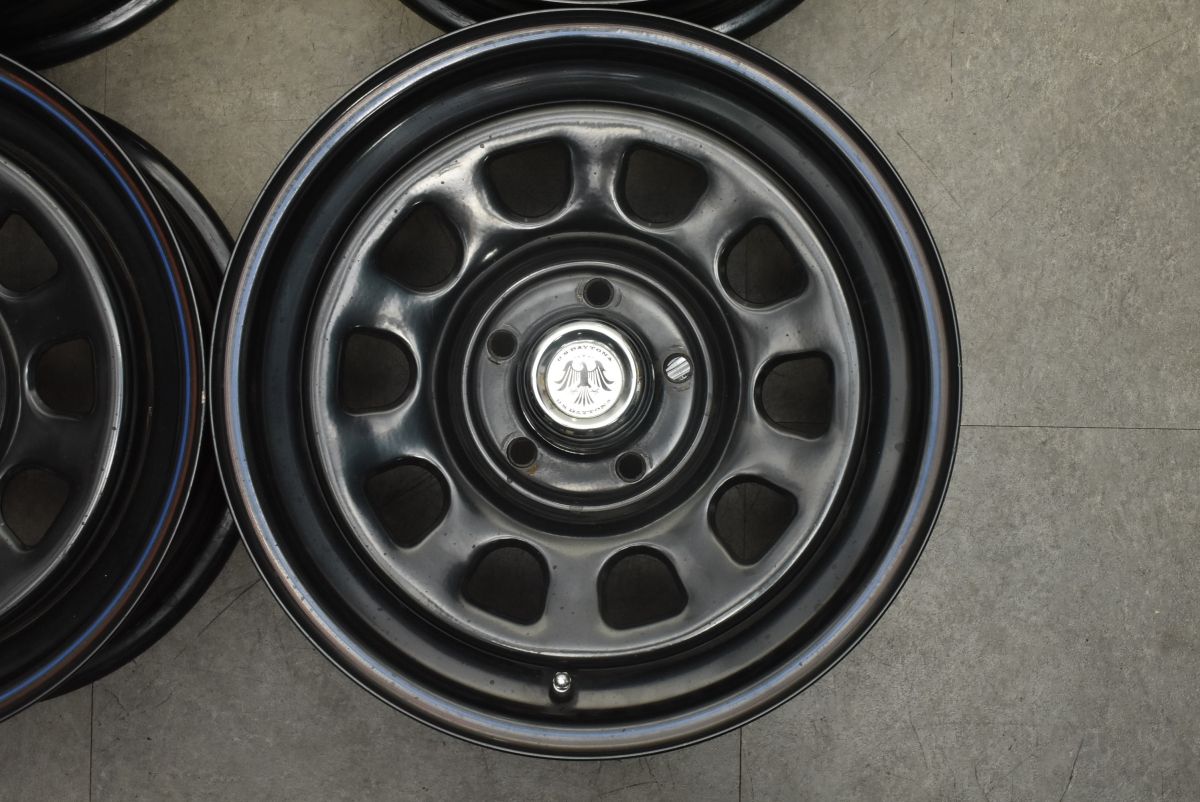 衝撃王道人気! カスタム用に デイトナ 16in 7J 35 PCD114.3 4本セット RAV4 ハリアー カローラクロス デリカD 5 アウトランダー エクリプスクロス 豊かな