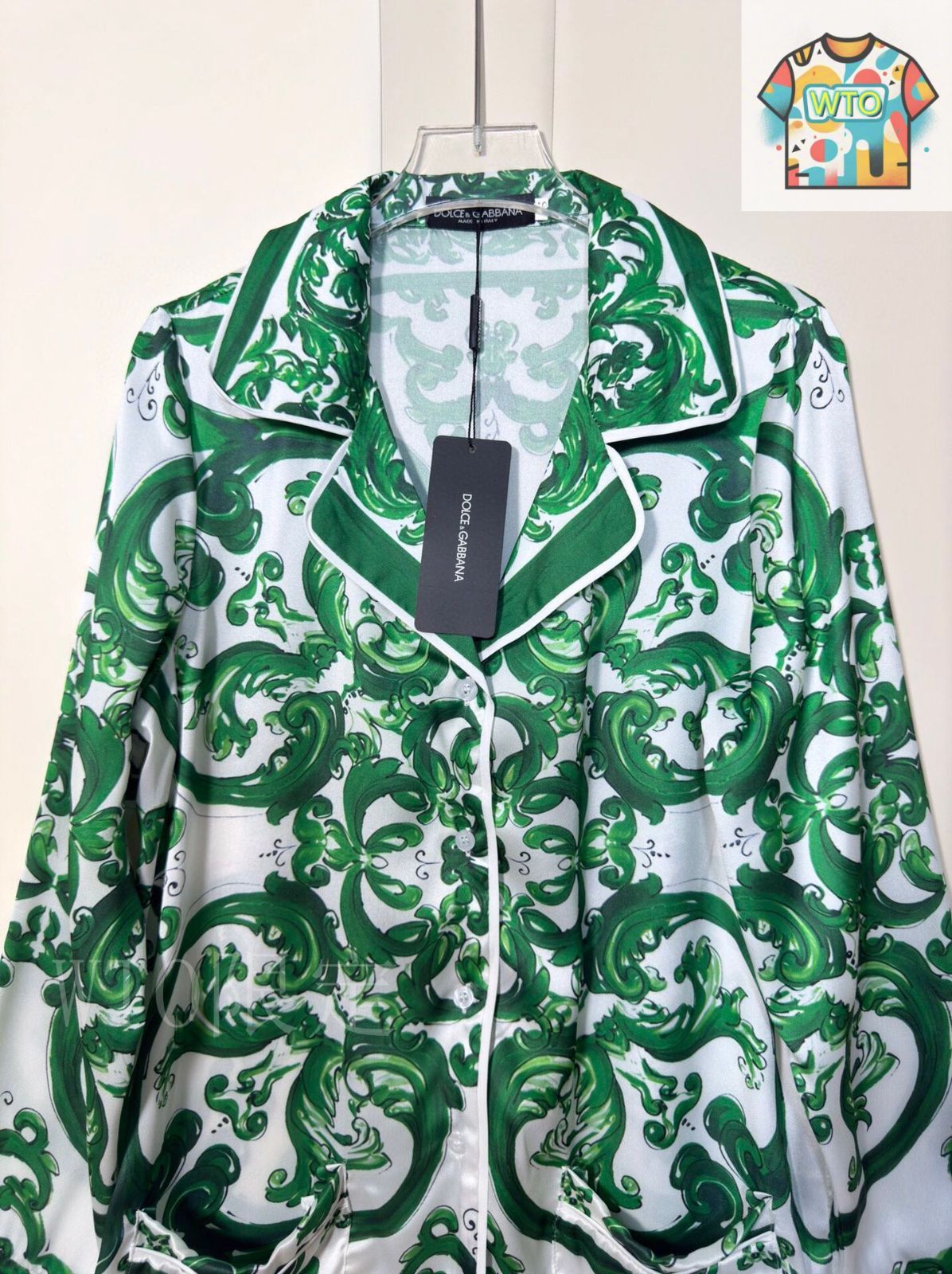 今日特価】Dolce&Gabbana Mediterranean Porcelain Loungewear