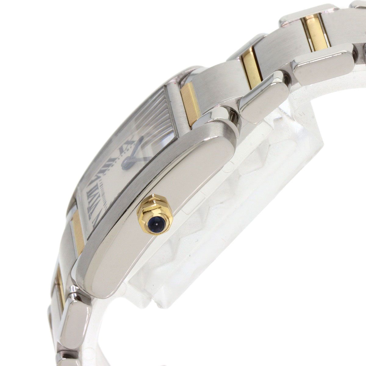 カルティエ タンクフランセーズSM ウォッチ コンビ W51007Q4 箱 K18YG