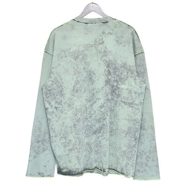 DIESEL T-Crahor-Ls-R1マーブル模様 size M DIESEL T-Crahor-Ls-R1