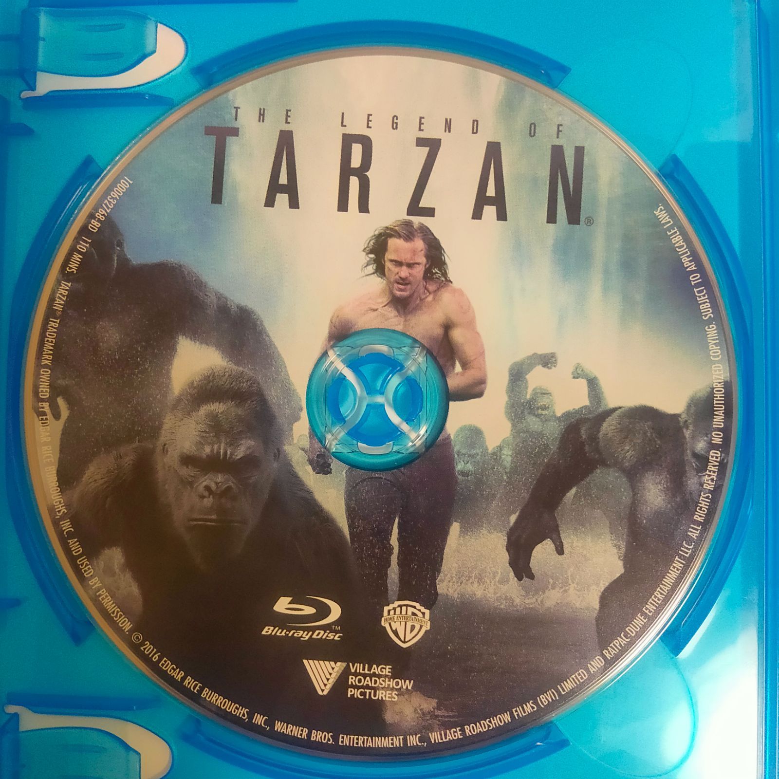 中古品】ターザン:REBORN 本編Blu-ray(ブルーレイ)&本編DVD