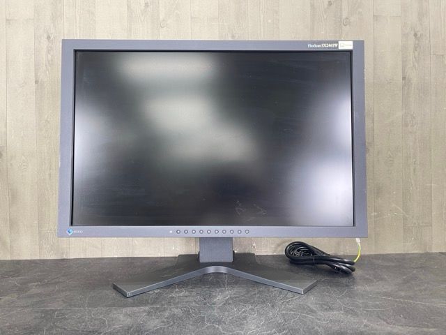 24.1型 ワイドモニター【中古】動作保証 EIZO　ナナオ SX2461W 回転 縦型表示　LCD モニター ディスプレイモニター/59419