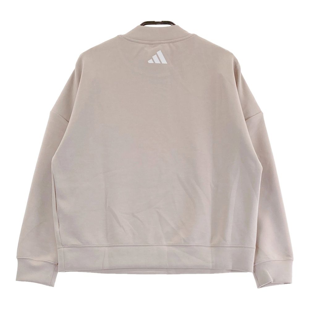 サイズ：M ADIDAS GOLF アディダスゴルフ JE7368 2025年モデル ダンボールニット 長袖Tシャツ  ベージュ系 [240101475175] ゴルフウェア レディース ストスト サイズ：M ADIDAS GOLF アディダスゴルフ JE7368 2025年モデル