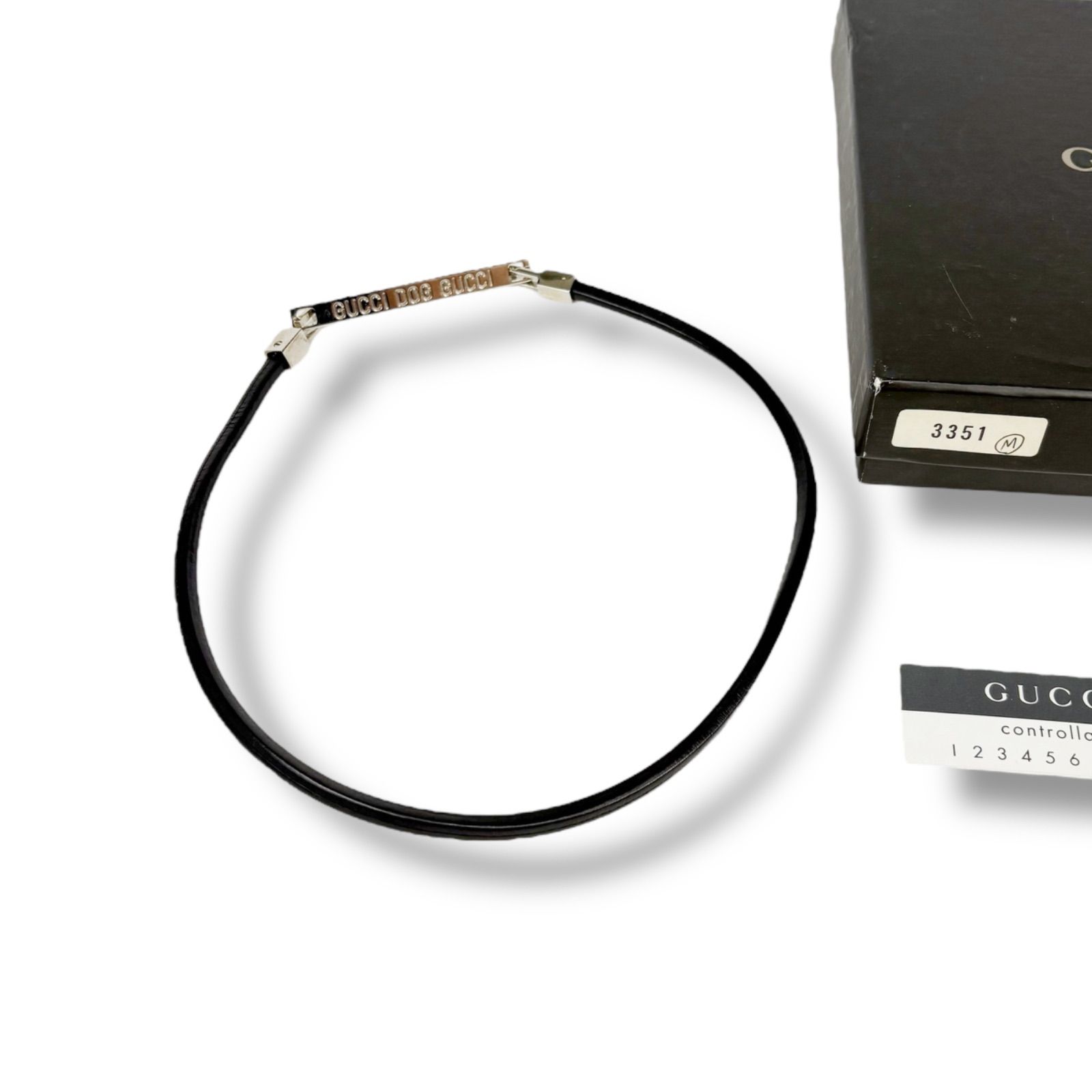 GUCCI  DOG チョーカー Medium/large pet choker in green and red fabric | GUCCI® US