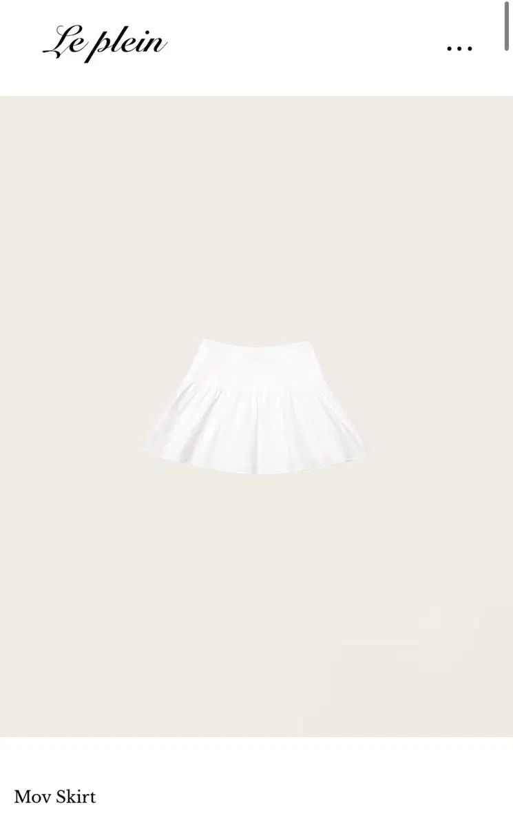 Le Plein Mov Skirt