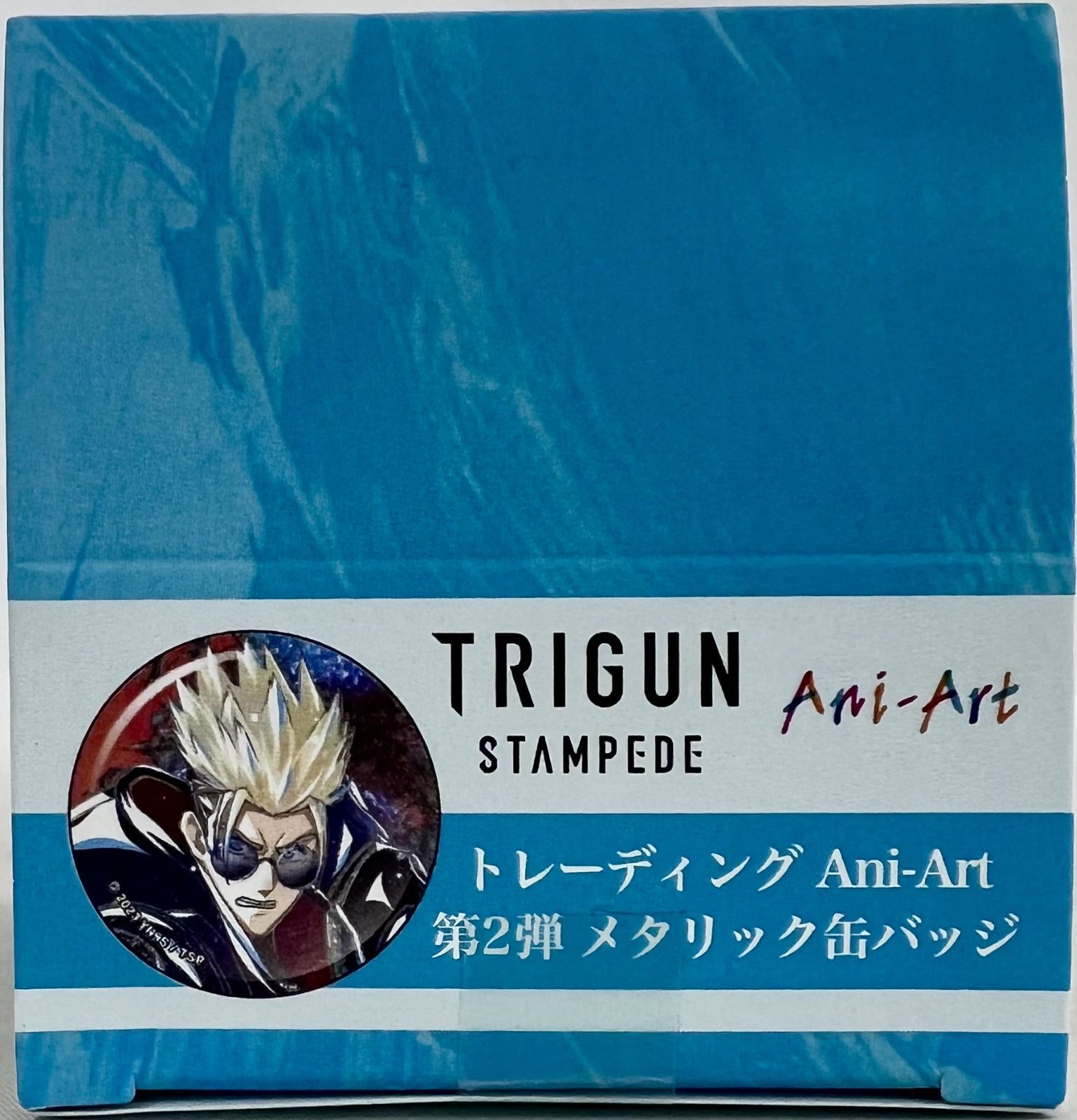 未開封 TRIGUN STAMPEDE トレーディング Ani-Art 第2弾 メタリック缶