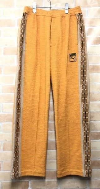 【中古】 PUMA × Sasquatchfabrix.  プーマ TRACK PANTS 630116 オレンジ M 111410183