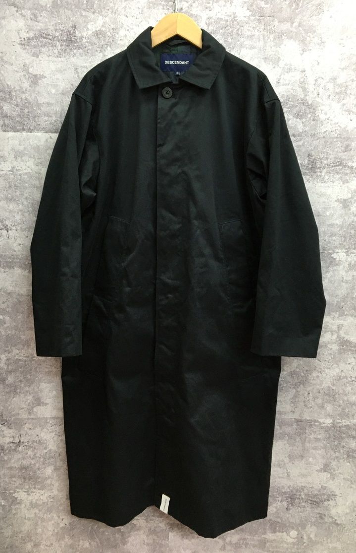 ほぼ未使用】DESCENDANT BALMACAAN COAT TET着画有り DESCENDANT 21AW