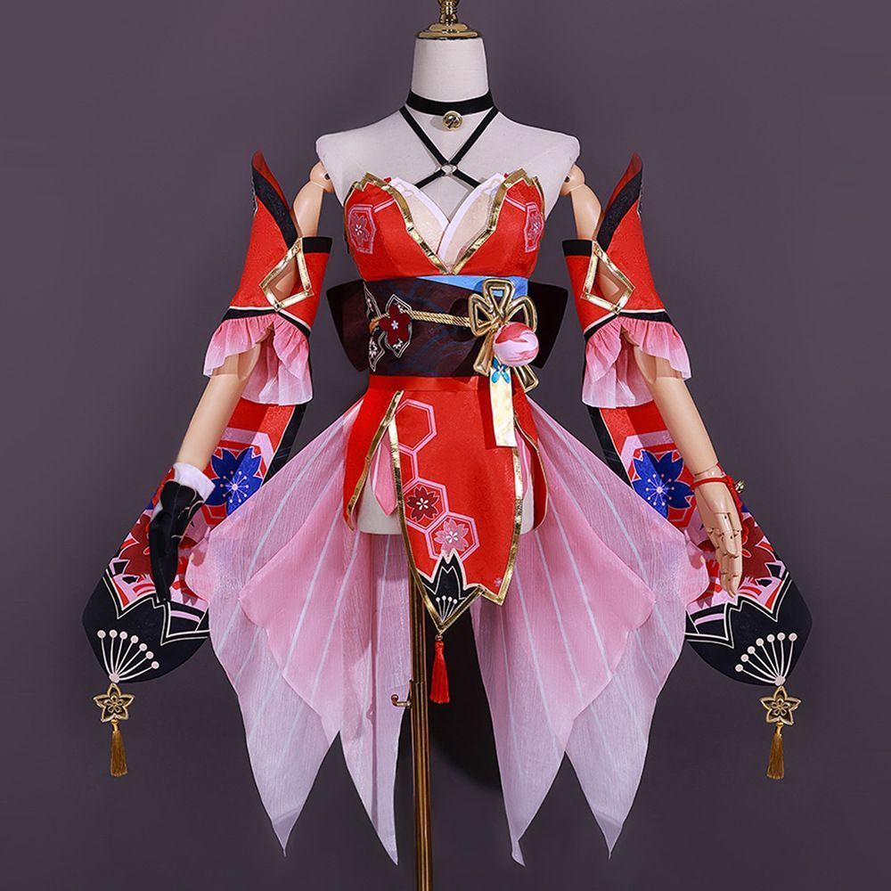 崩壊：スターレイル 仮面の道化師 花火 コスプレ衣装 フルセット 高 