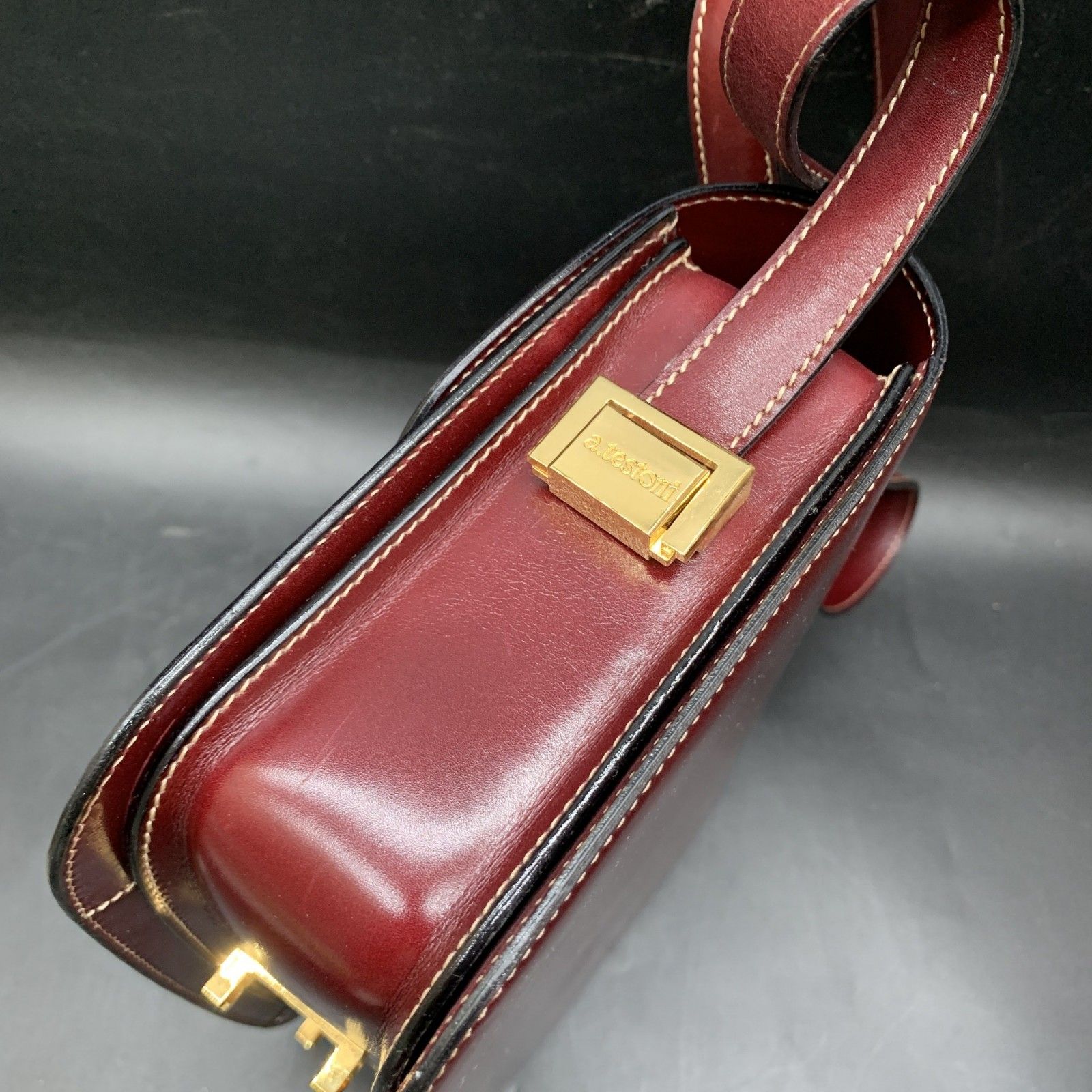 K348 ア・テストーニ a.testoni イタリア製 レディース ショルダー