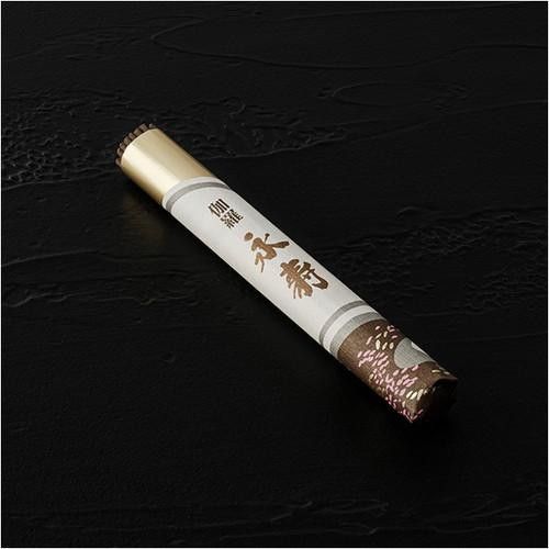 日本香堂 伽羅永寿 塗箱短寸10入 28008