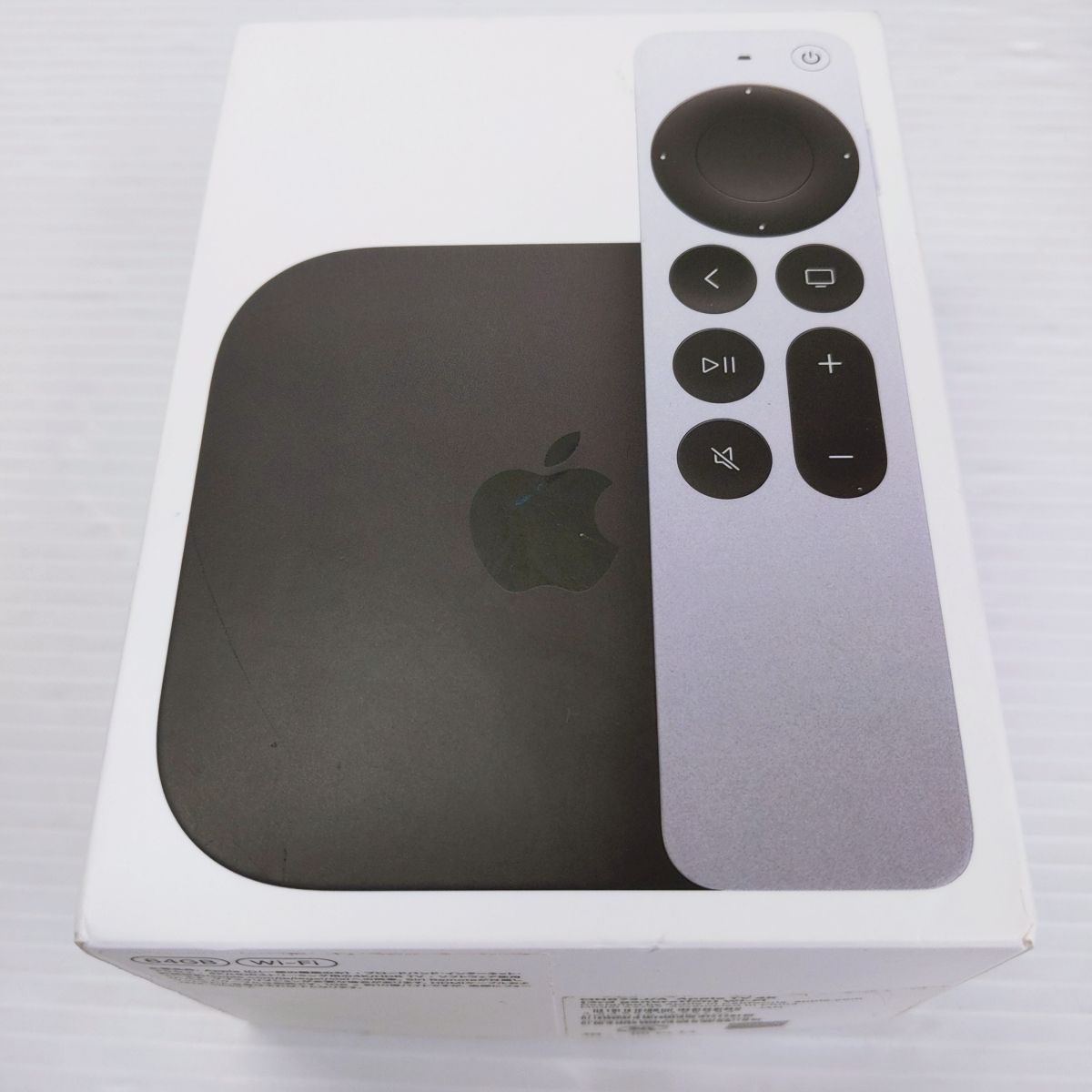 Apple TV 4K 64GB 第3世代 Wi-Fiモデル MN873J|A ○YR-52659○