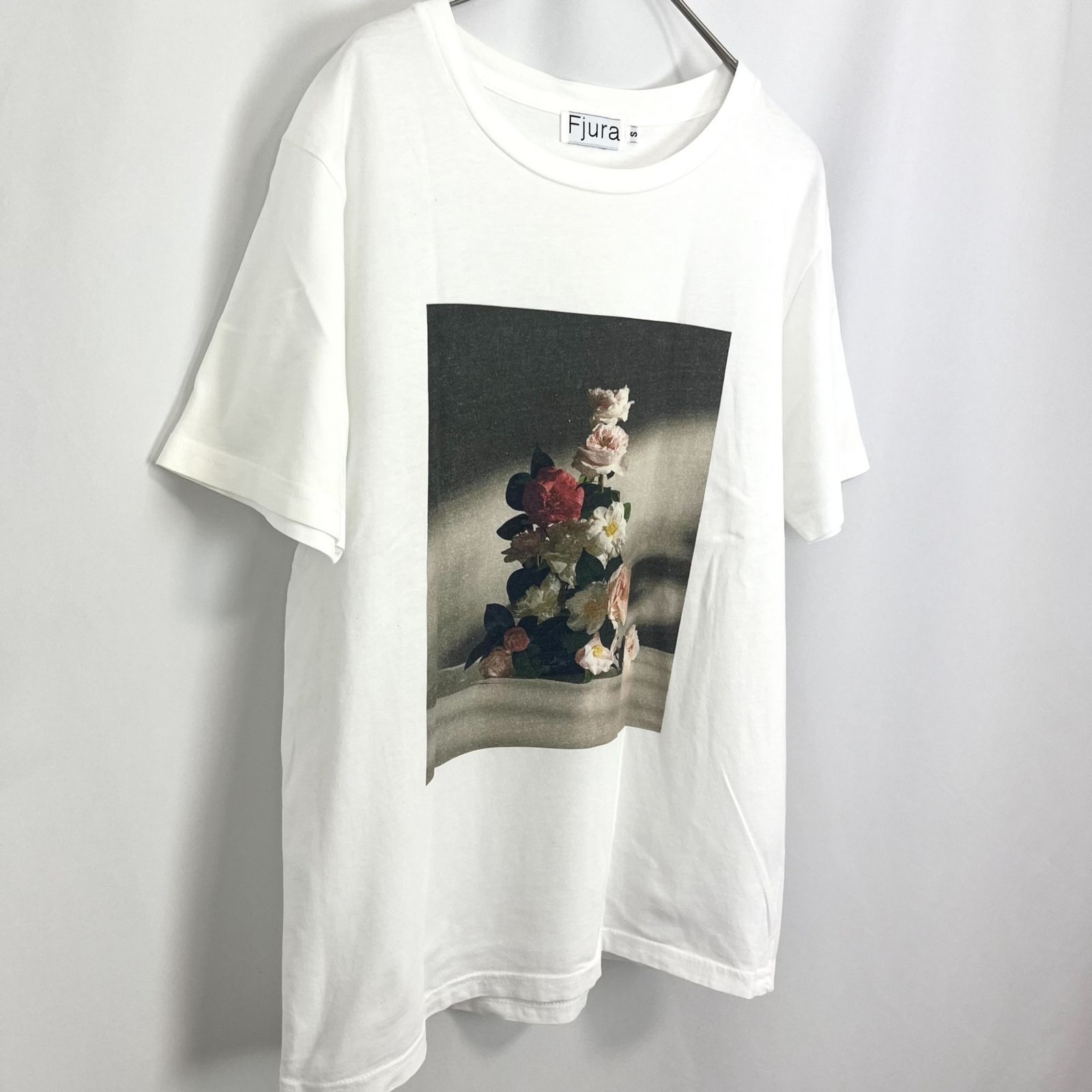 フーラ Fjura Tシャツ プリント 花柄 Drawer購入 グラフィック