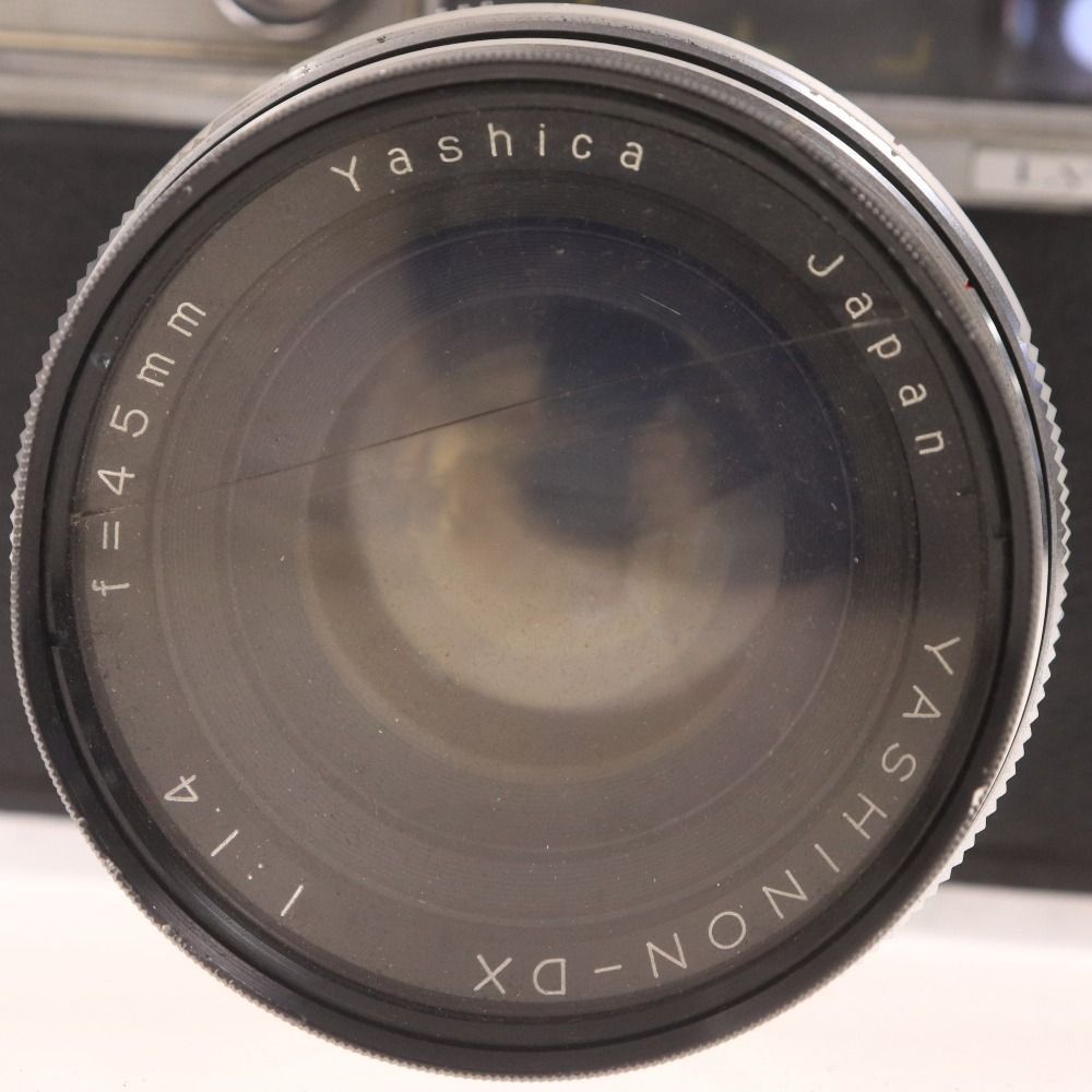 □ ヤシカ Lynx-14 カメラ フィルムカメラ YASHINON-DX 1:1.4 f＝45