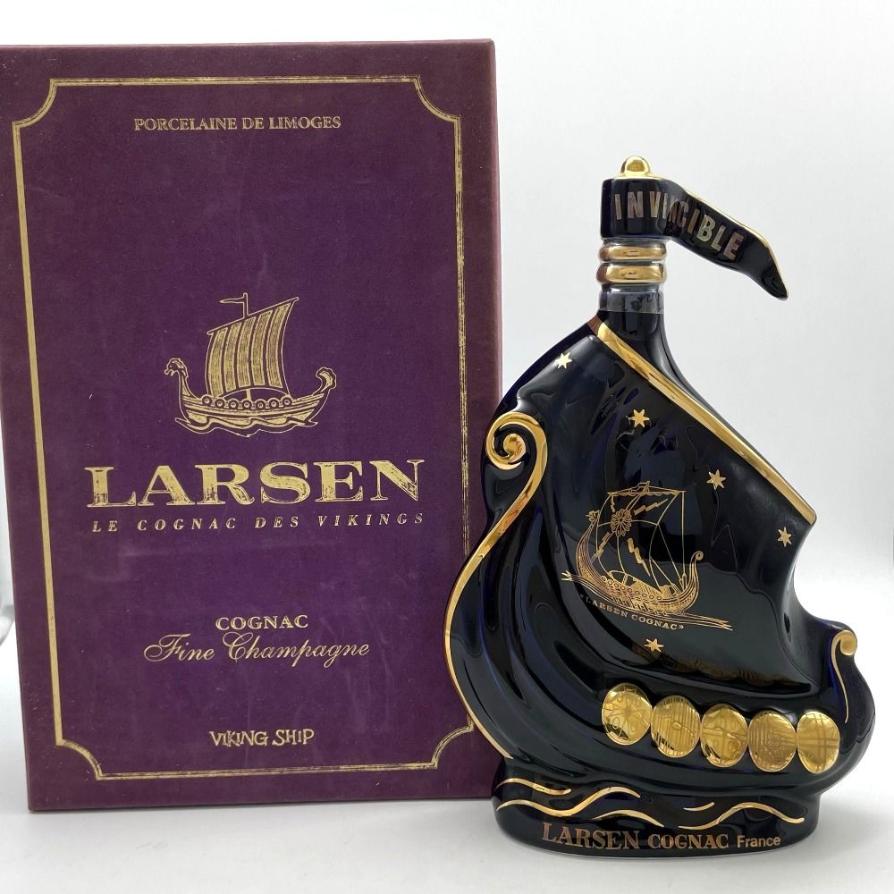 Larsen Cognac ヴィンテージ ブランデー ウイスキー 未開栓 古酒 LARSEN 未開栓 ラーセン COGNAC ブランデー 古酒 未開栓LARSEN FRENCH