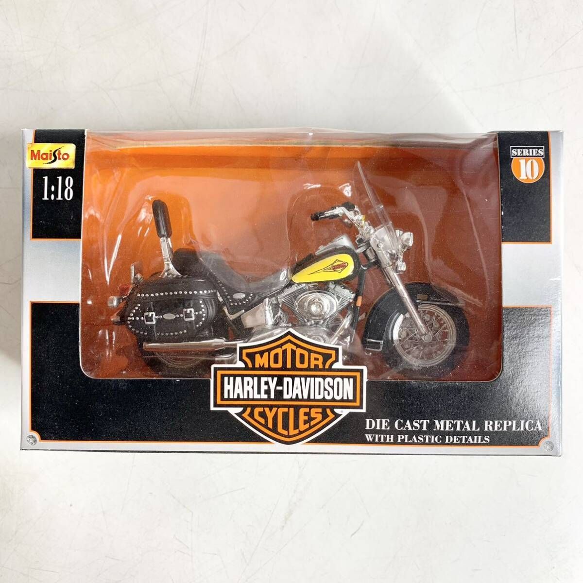 マイスト ハーレー1/18　10台セット マイスト ハーレーダビッドソン 1/18 2000 FLSTC Heritage