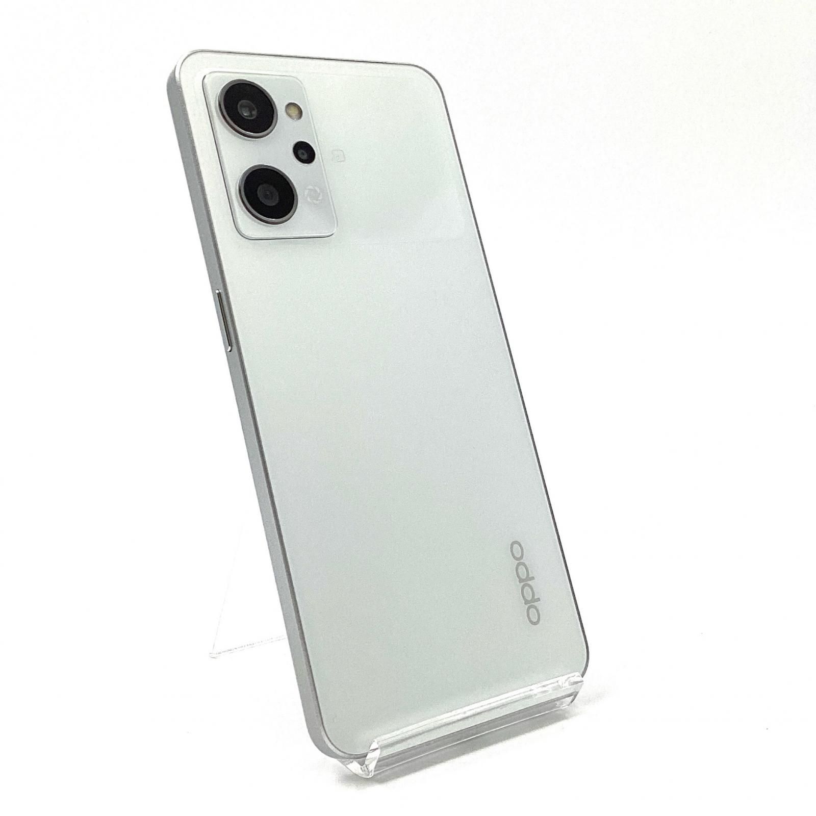【美品】OPPO Reno9 A 本体 ホワイト　SoftBank 最速発送】OPPO Reno 9 A 128GB ムーンホワイト Softbank SIM