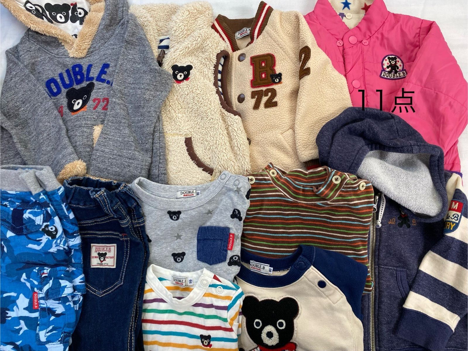 S897☆ ミキハウス ダブルビー おまとめ11点 DOUBLE.B - メルカリ