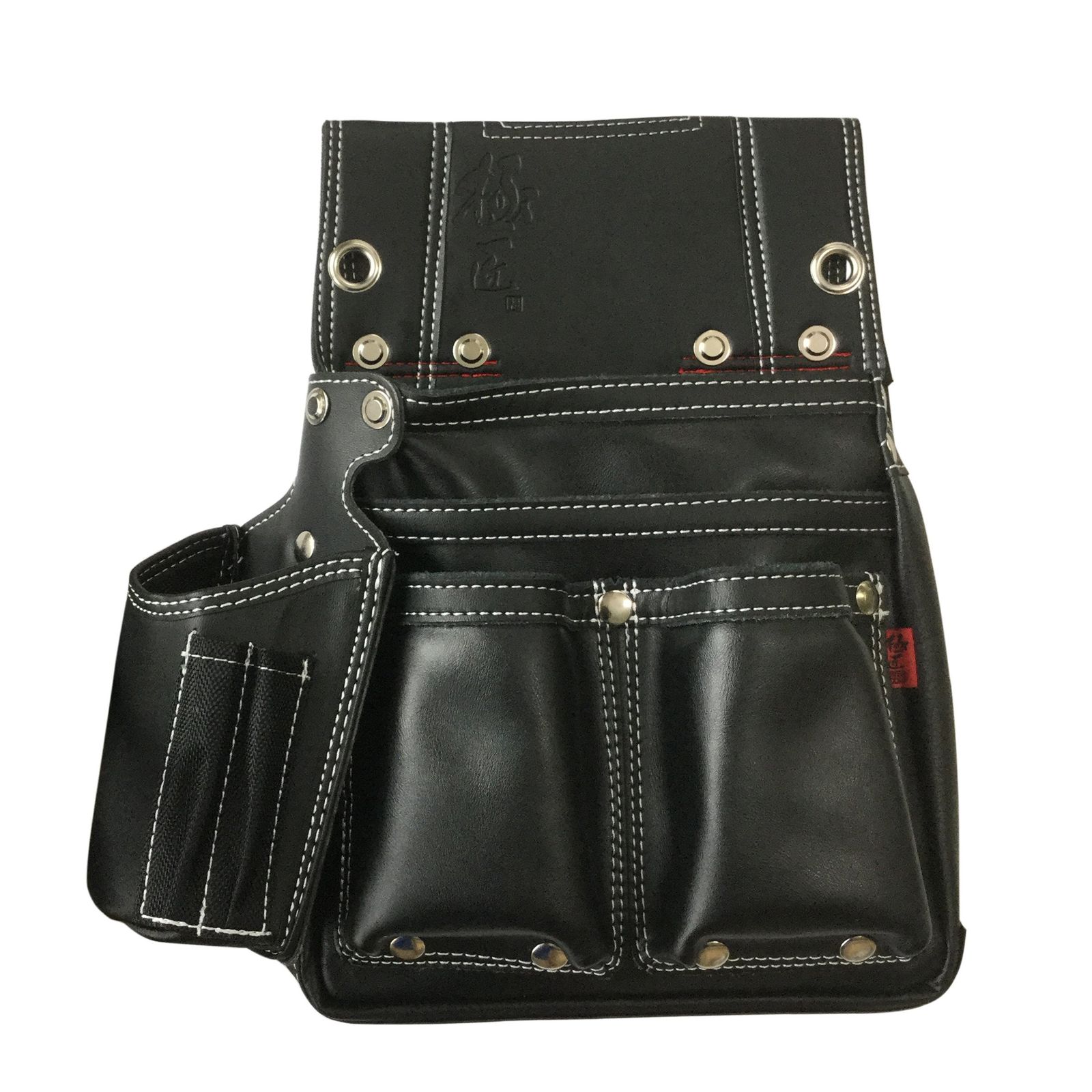 匠 黒牛革釘袋 墨壺差付 GL-03B