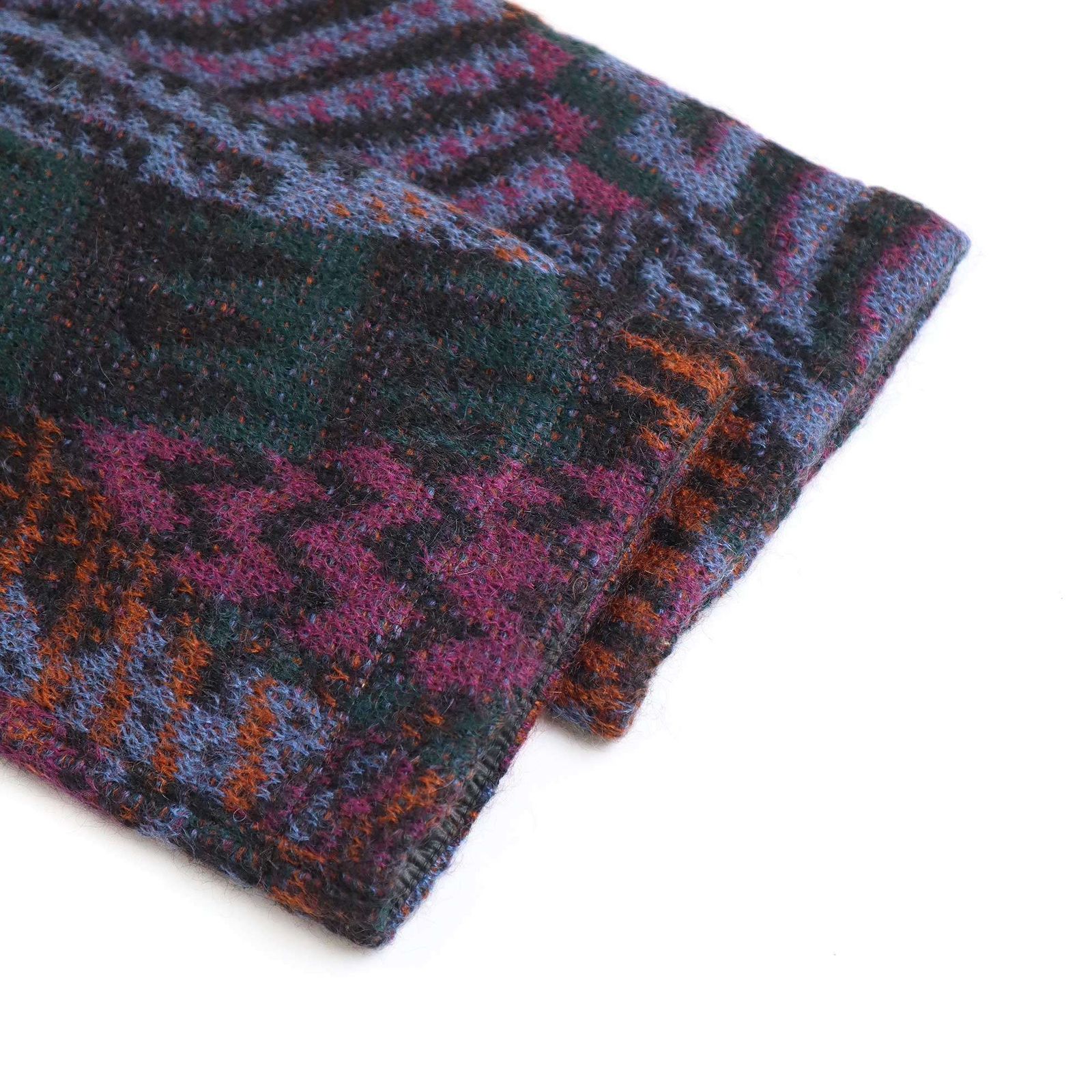 MISSONI ミッソーニ リバーシブルキルティングモヘヤニット
