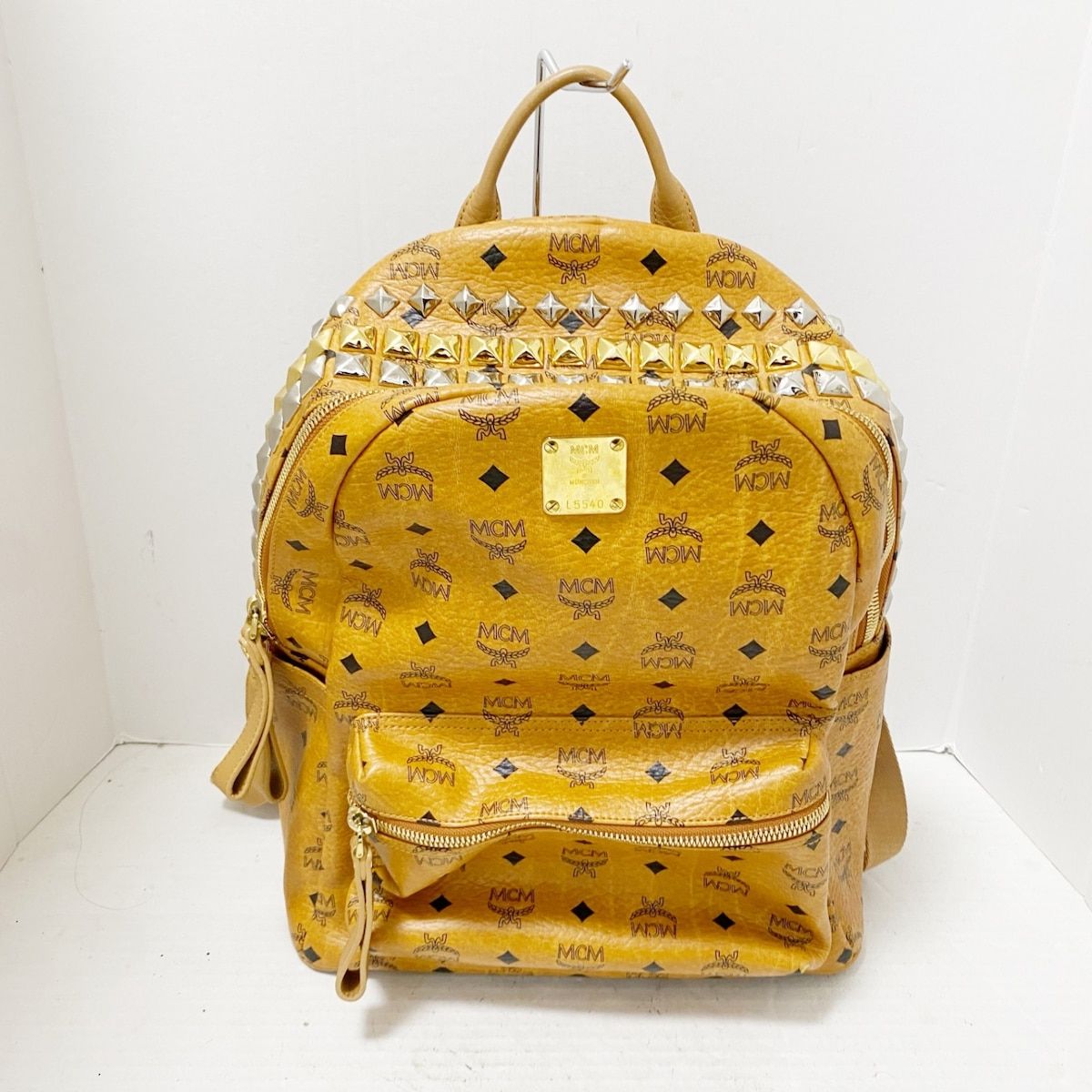 Mcm best sale backpack yellow