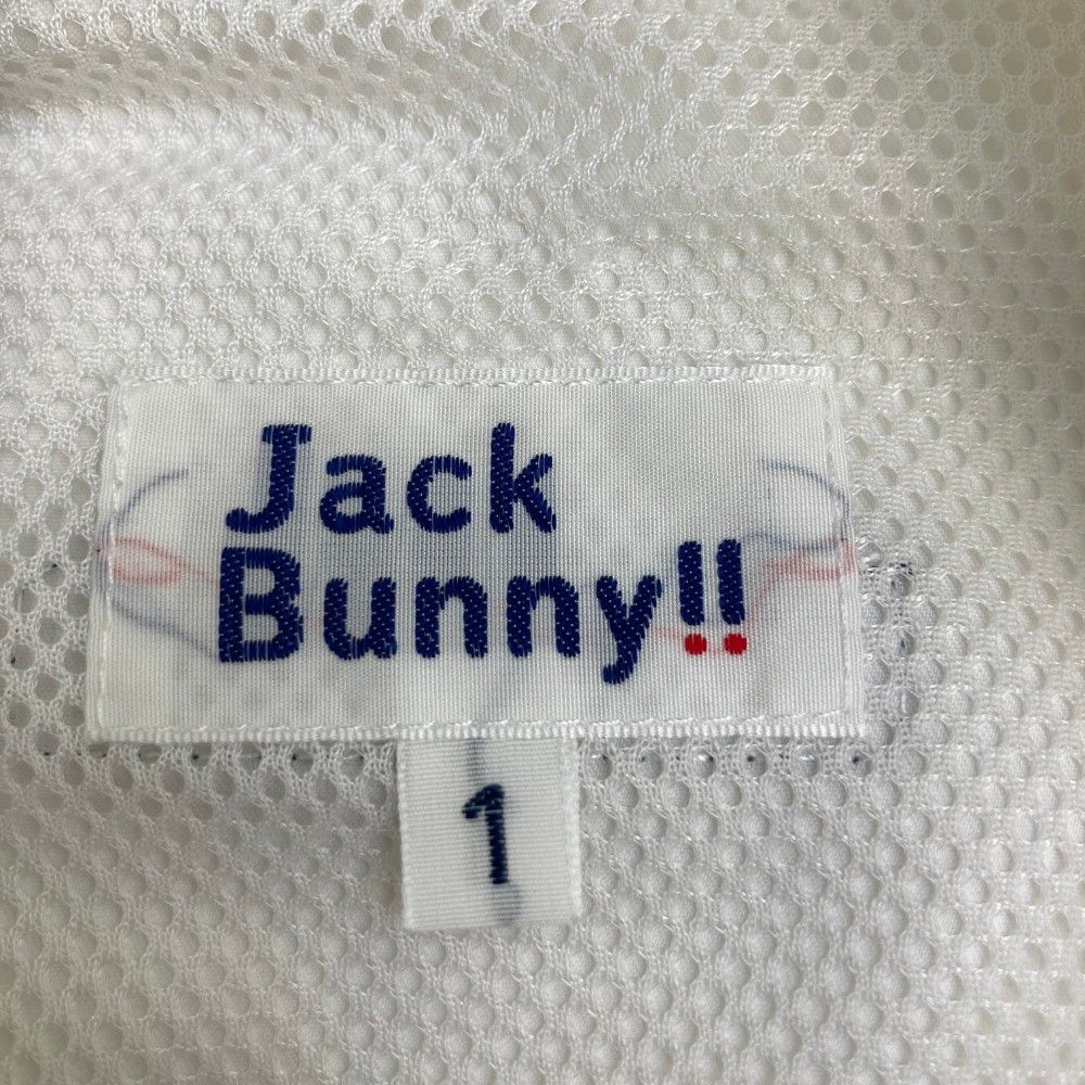 サイズ：1 JACK BUNNY ジャックバニー ジップベスト ホワイト系