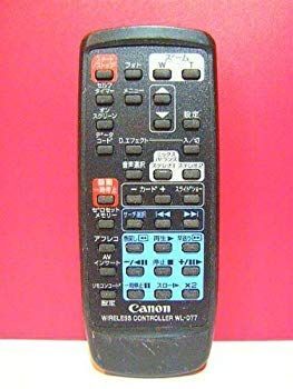 キャノン ビデオカメラリモコン WL-D77 khxv5rg CANON WL-D88 REMOTE CONTROL for VIXIA FS11 FS100 HF20 HF100 HF200