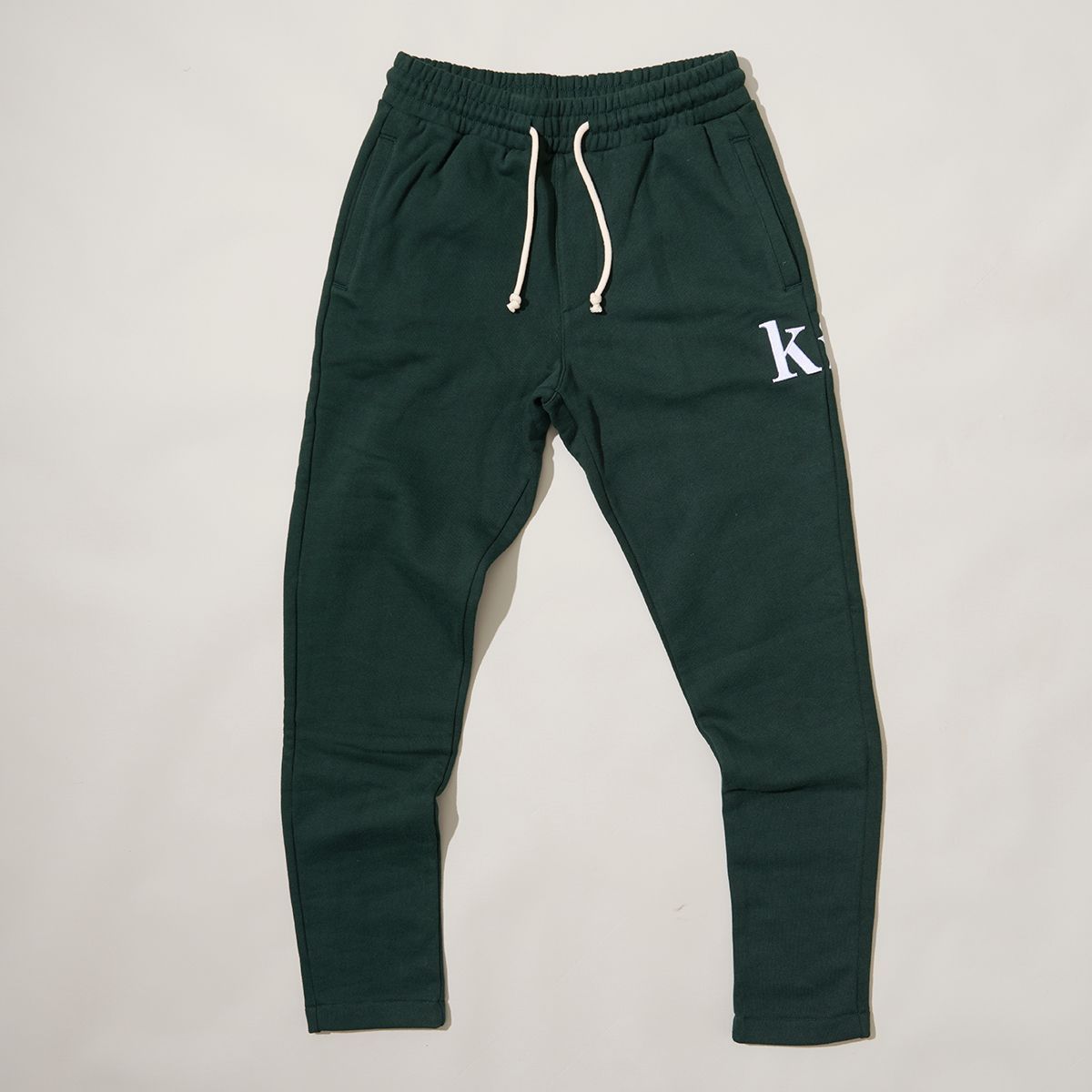 新品未使用】KITH - WILLIAMS SWEAT PANTS / GREEN / XS - LA直営店舗