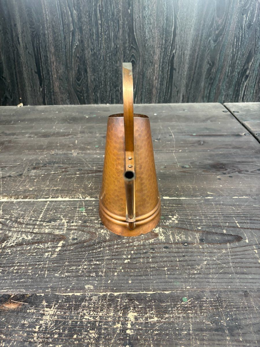 F2821 銅製 WALL HANDARBEIT 水差しジョウロ 珈琲 ドイツ ウオール社製 アンティーク M4