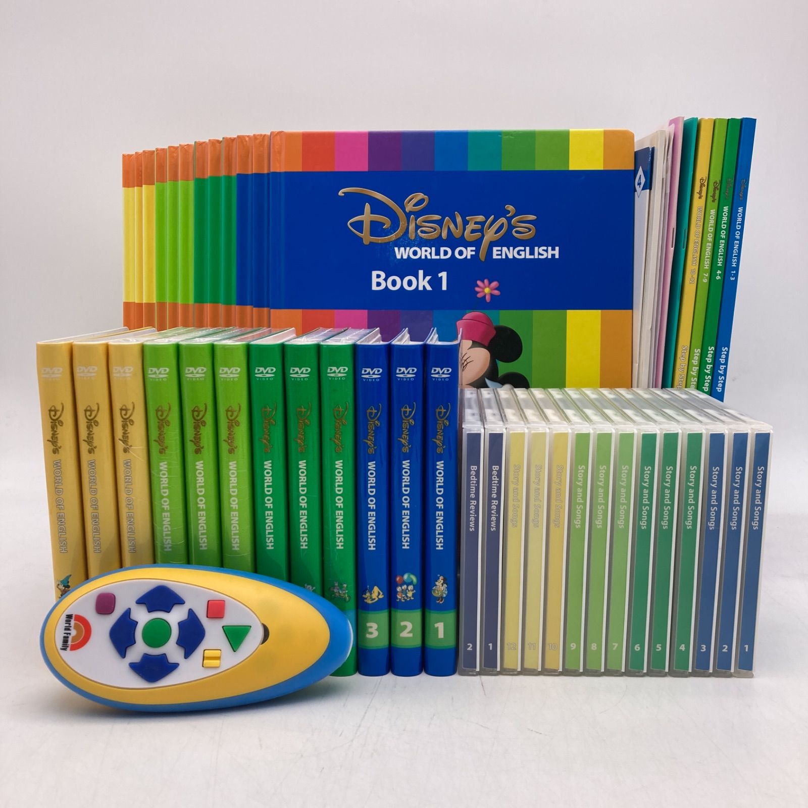 メインプログラム　絵本 CD DVD　ディズニー英語システム　409421 メインプログラム 絵本 CD DVD ディズニー英語システム DWE