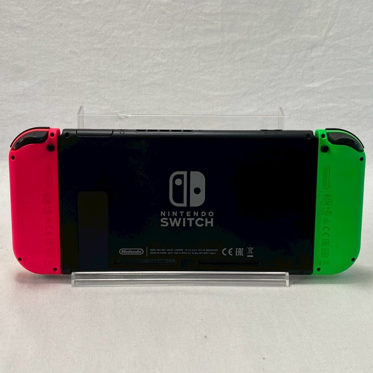 動作良好 Nintendo Switch 本体 HAC-001 ネオン 完品 No.4105