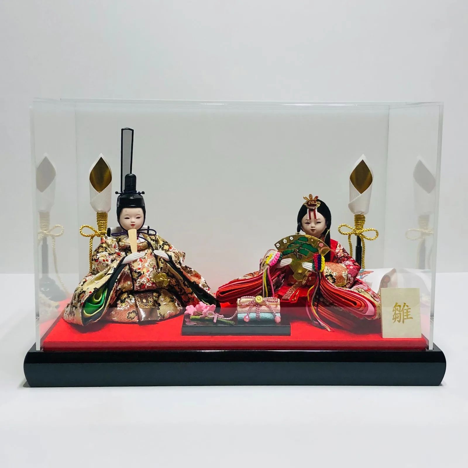 新品・送料込】 雛人形 ひな人形 アクリル ケース（春桜G） 伝統