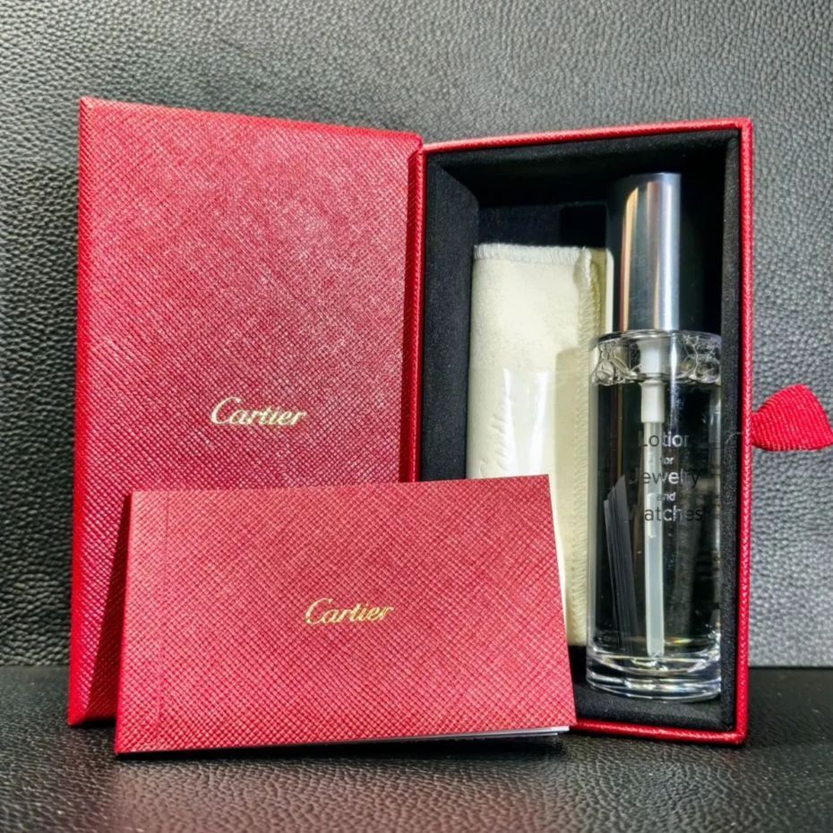カルティエ 時計　箱　ボックス　クリーニングキット Cartier カルティエ 時計 クリーニング お手入れ セット ジェル